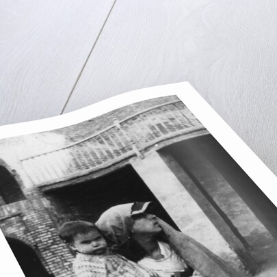 Persian woman and child by Anonymous