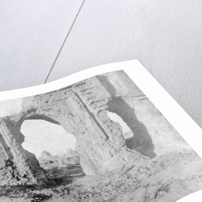 Ruined walls of the Enchanted Garden, just outside Samarra City, Iraq by Anonymous