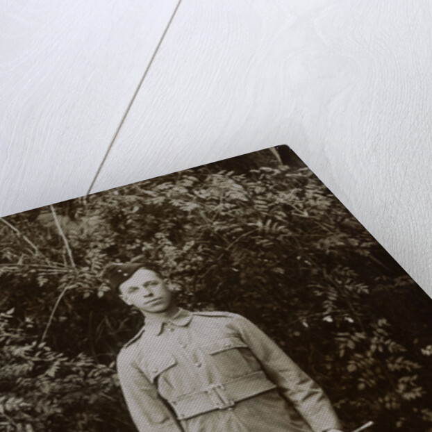 Private Nelson, 5th East Surrey regiment, Chakrata, India by Anonymous
