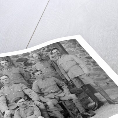 Soldiers from the 5th East Surrey regiment, Chakrata, India by Anonymous