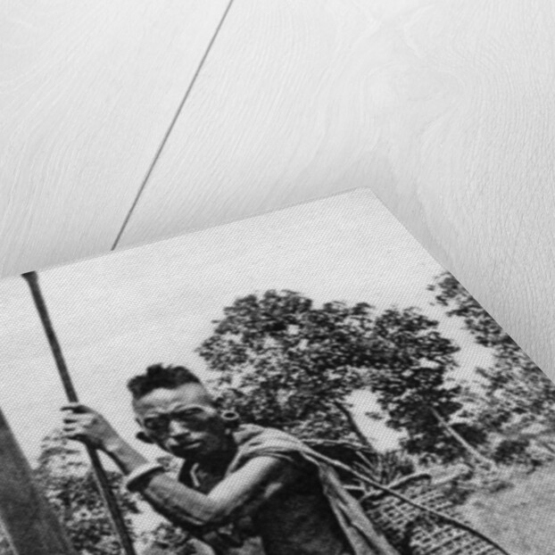 Naga man, India by Anonymous
