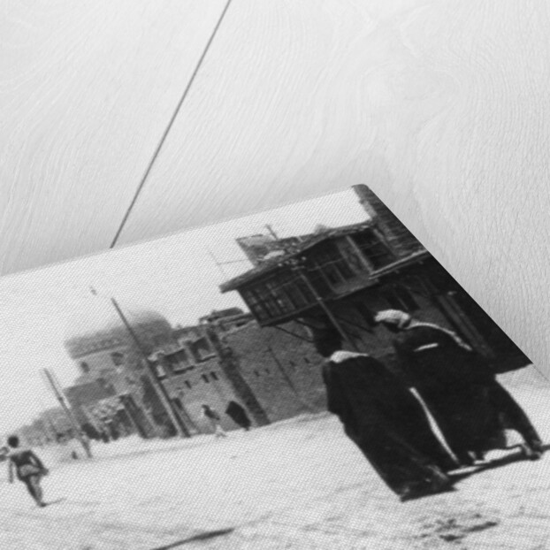 New Street, Baghdad, Mesopotamia, WWI by Anonymous