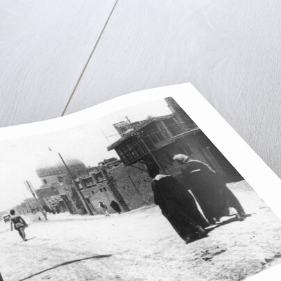 New Street, Baghdad, Mesopotamia, WWI by Anonymous