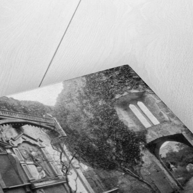 Muckross Abbey, Lakes of Killarney, Ireland by John L Stoddard