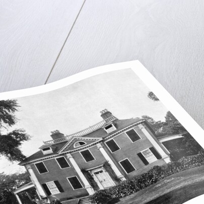 Longfellow's House, Cambridge, Massachusetts, USA by John L Stoddard