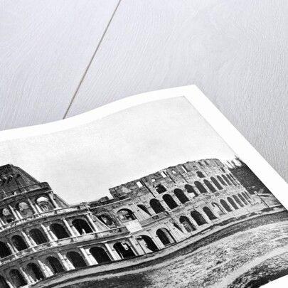 Exterior of the Colosseum, Rome by John L Stoddard