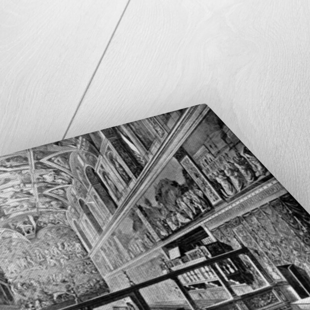 Sistine Chapel, Vatican, Rome by John L Stoddard