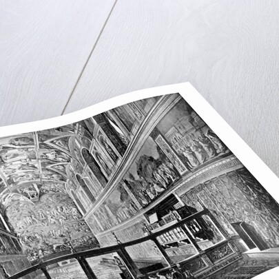 Sistine Chapel, Vatican, Rome by John L Stoddard