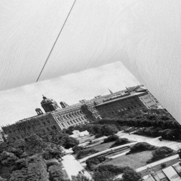 Volksgarten and Theseum, Vienna, Austria by John L Stoddard