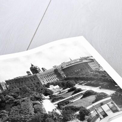 Volksgarten and Theseum, Vienna, Austria by John L Stoddard