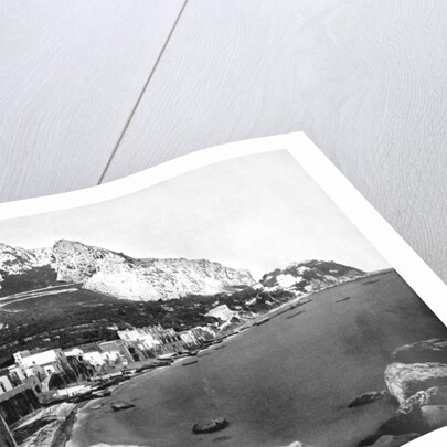 The Marina, Capri, Italy by John L Stoddard