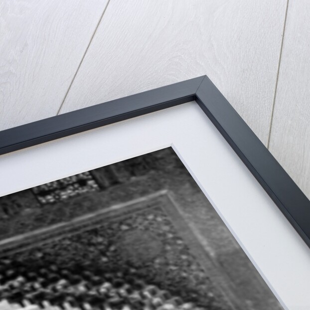 Court of the Myrtles, Alhambra, Spain by John L Stoddard