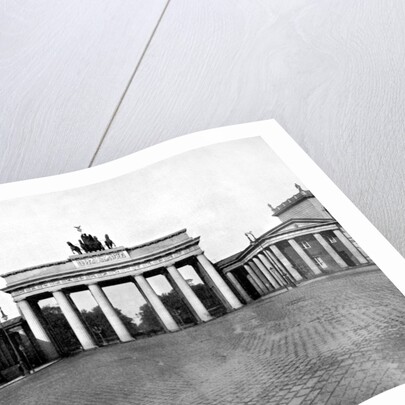 Brandenburg Gate, Berlin by John L Stoddard