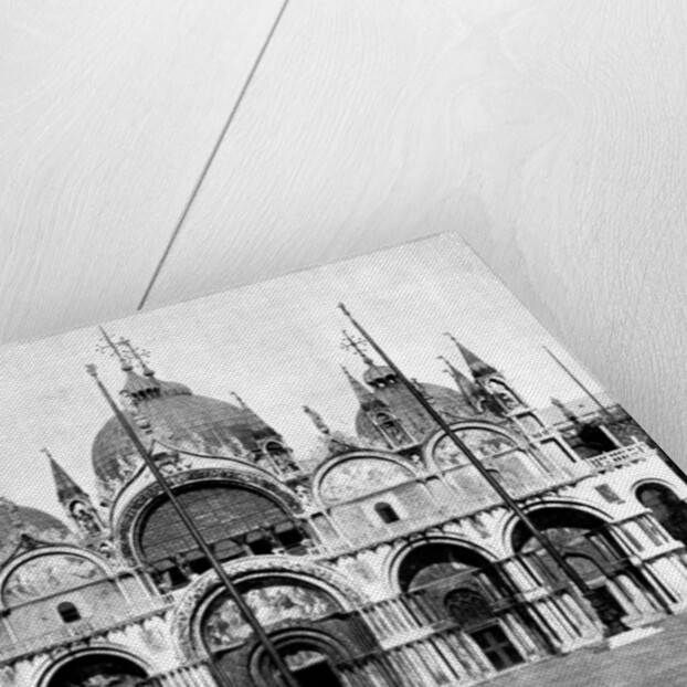 St Mark's, Venice, Italy by John L Stoddard
