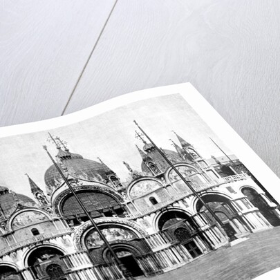 St Mark's, Venice, Italy by John L Stoddard
