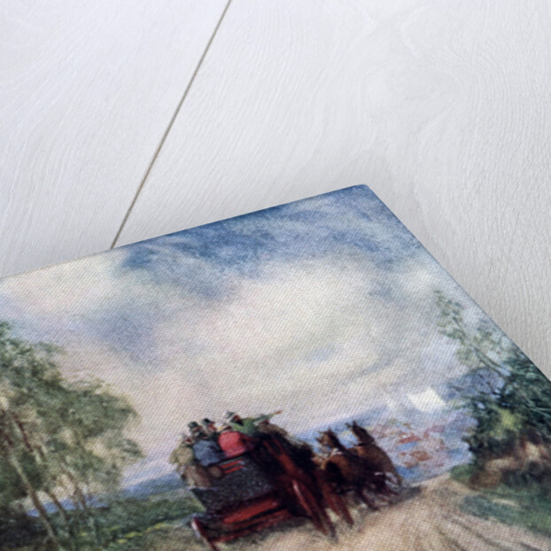 On the Rochester Coach by Frank Reynolds