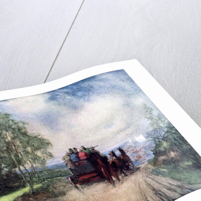 On the Rochester Coach by Frank Reynolds
