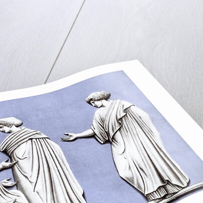 'Penelope and Maidens', Wedgwood plaque by Anonymous