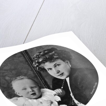 The Queen of Spain and the Prince of Asturia by Anonymous
