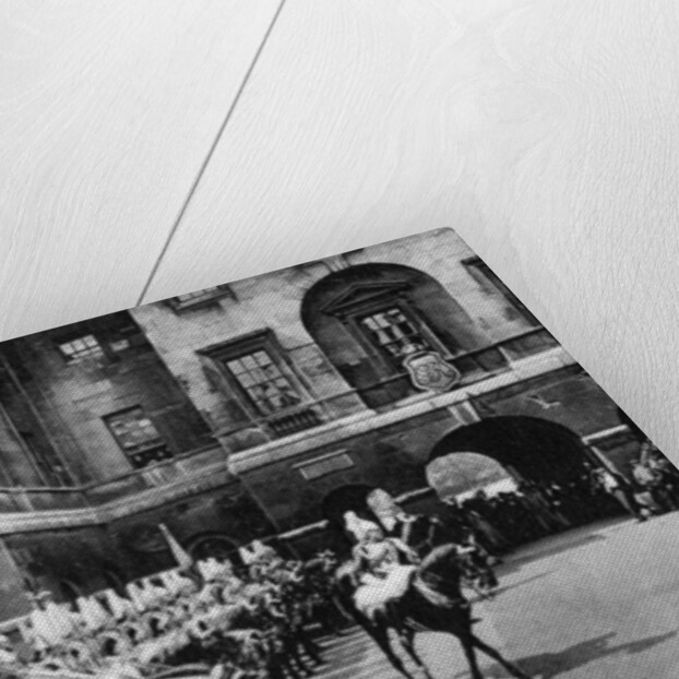 Royal Horse Guards, changing guard, London by Anonymous