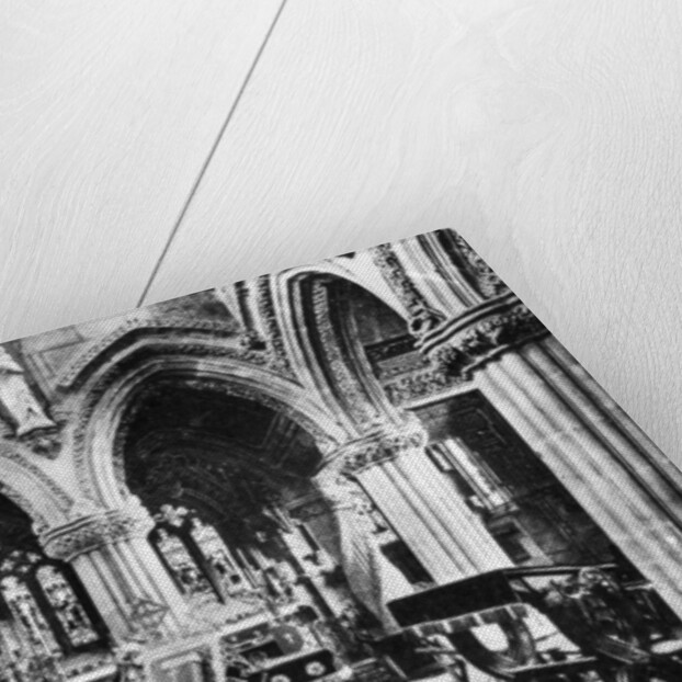 The Chancel, Rosslyn Chapel, Midlothian, Scotland by Anonymous