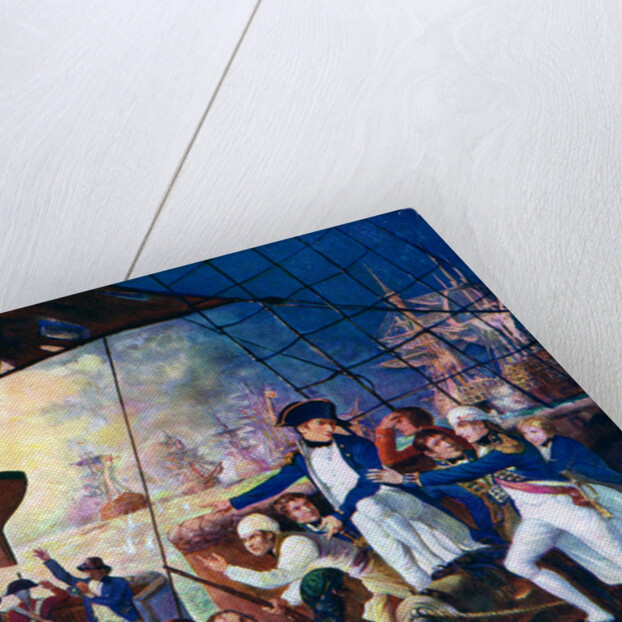 Nelson at the Battle of the Nile by Anonymous