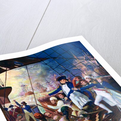 Nelson at the Battle of the Nile by Anonymous