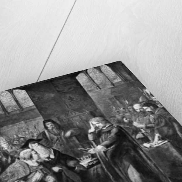 King Richard II resigning the crown to his cousin Bolingbroke by Anonymous