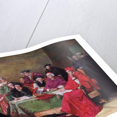 The Trial of Queen Catherine by Henry Nelson O'Neil