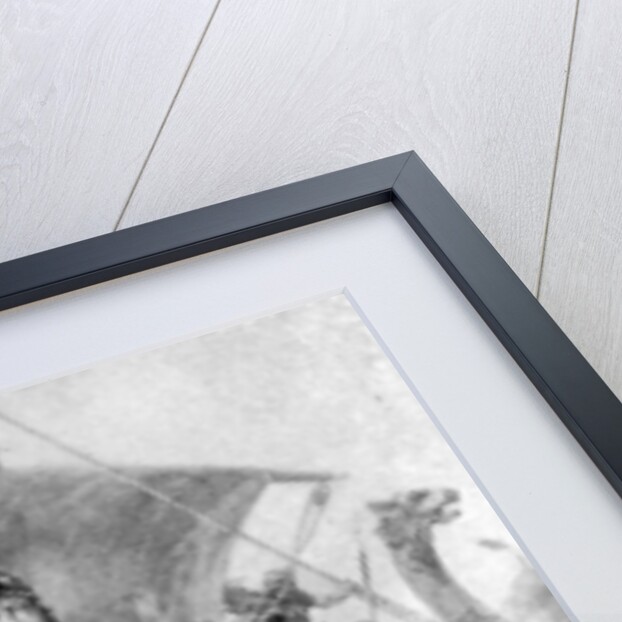 A great Viking by Hermanus Koekkoek