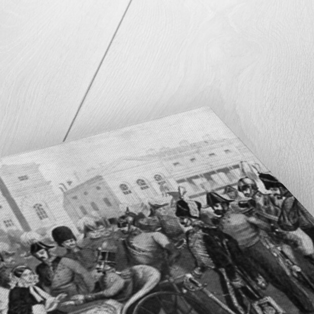 Queen Victoria distributing medals by Anonymous