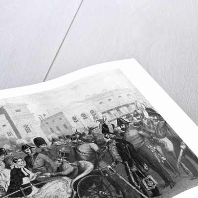 Queen Victoria distributing medals by Anonymous