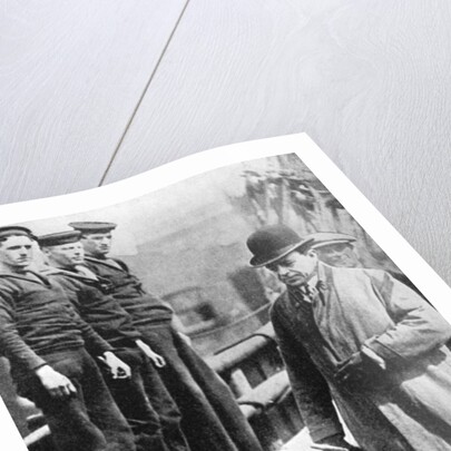 Captain Scott, British polar explorer, on the 'Terra Nova' by Anonymous