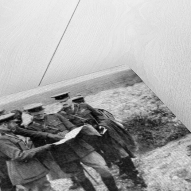 King George V (1865-1936) at St George's Hill, near Fricourt by Anonymous