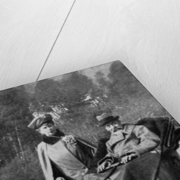 King George V and Queen Mary at Craigwell House, Aldwick, near Bognor Regis by Anonymous