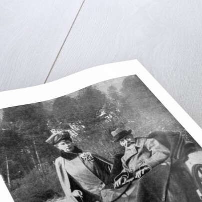 King George V and Queen Mary at Craigwell House, Aldwick, near Bognor Regis by Anonymous