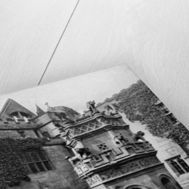 Fountain in the cloisters of Newstead Abbey, Nottingham by Richar Keene