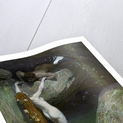 In the Grotto by Roessler