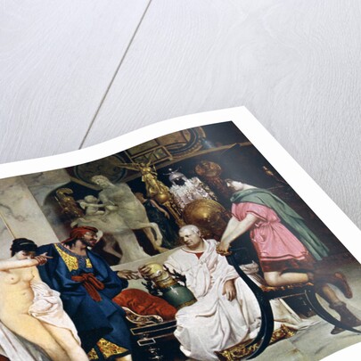 The Choice Between a Female Slave or a Vase by Anonymous