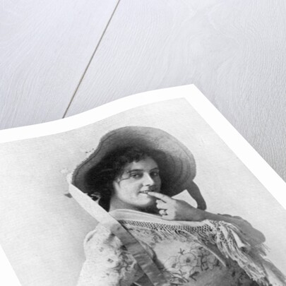 Evie Greene (1876-1917), English actess by Reinhold Thiele