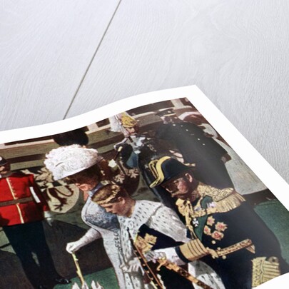 The investiture of the Prince of Wales, Carnarvon Castle by Marshall Herskovitz