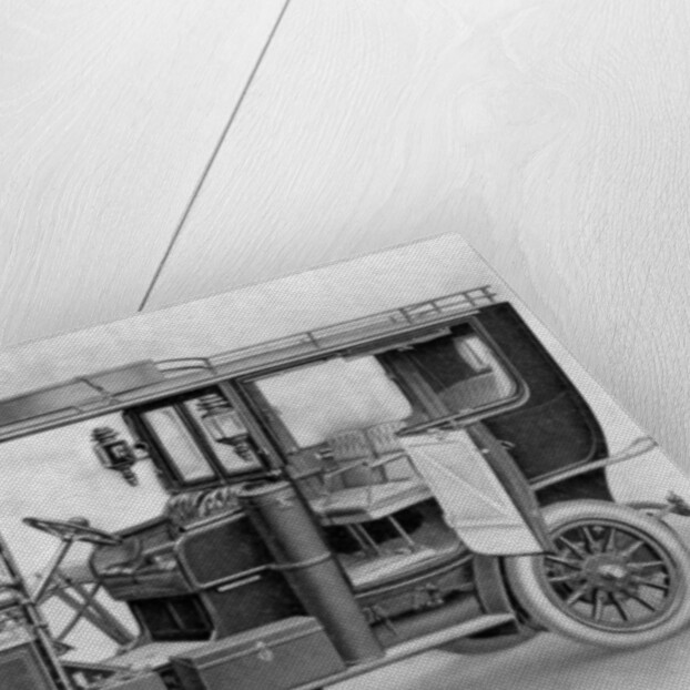 Drawing of a car by Kilmsch & Co.