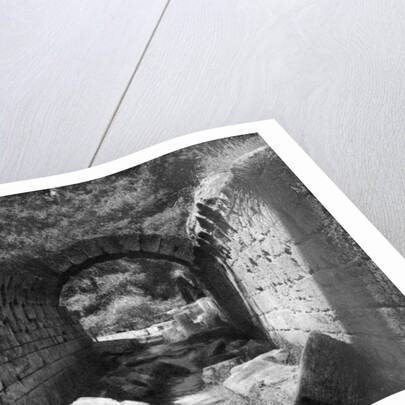 Entrance to the Stadion, Olympia, Greece by Martin Hurlimann