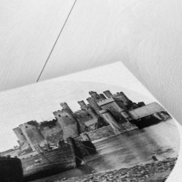 Conway Castle, north Wales by Ernest W Jackson