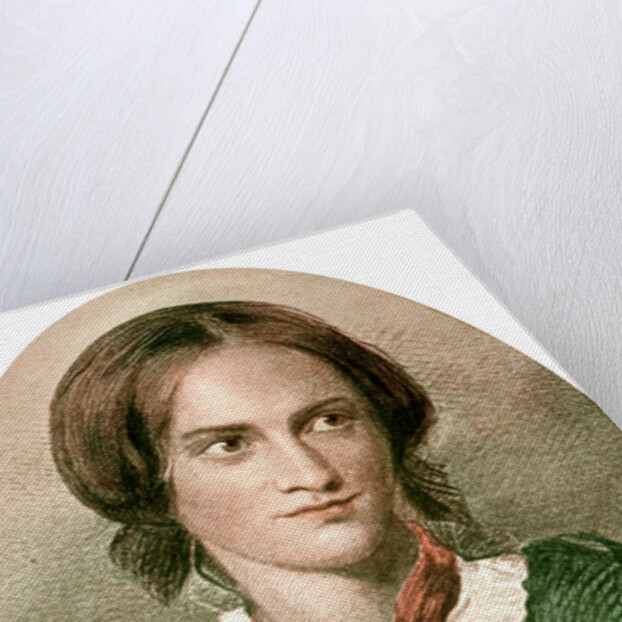 Charlotte Bronte (1816-1855), English novelist by Anonymous