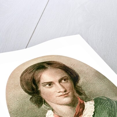 Charlotte Bronte (1816-1855), English novelist by Anonymous