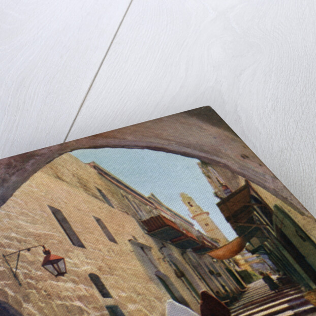 A street in Jerusalem, Israel by Anonymous