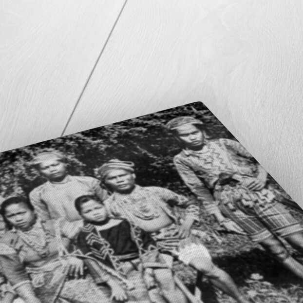 Philippine islanders in fete-day costume by Anonymous