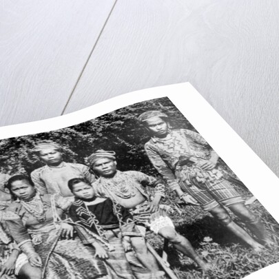 Philippine islanders in fete-day costume by Anonymous