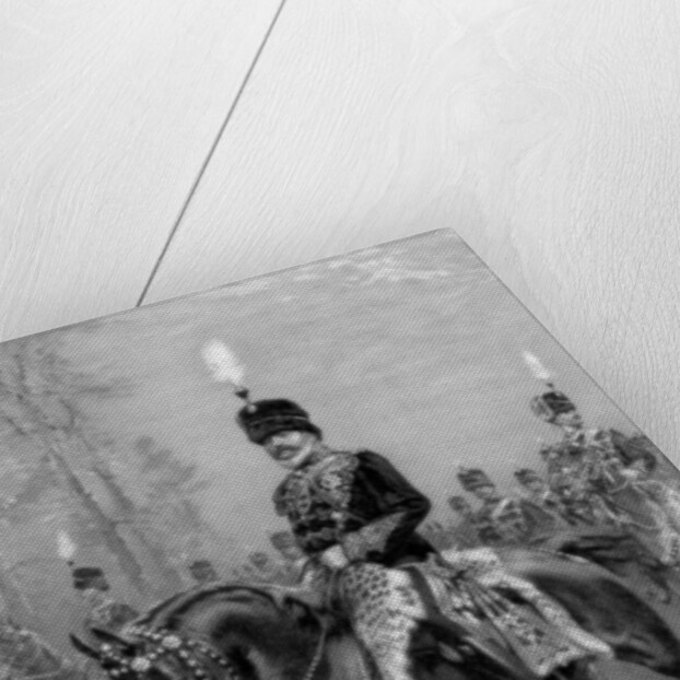 Edward VII as Colonel in Chief of the 10th Hussars by Anonymous